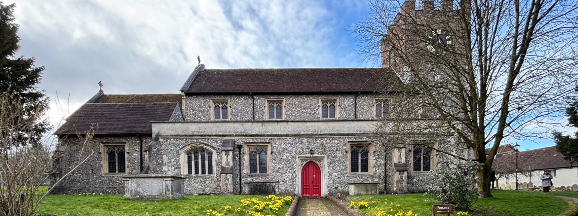 ST JOHN'S CHURCH*NEW ALRESFORD*DETAILS