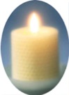 Bereavement candle