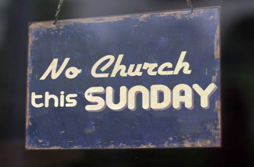 no+church+this+Sunday