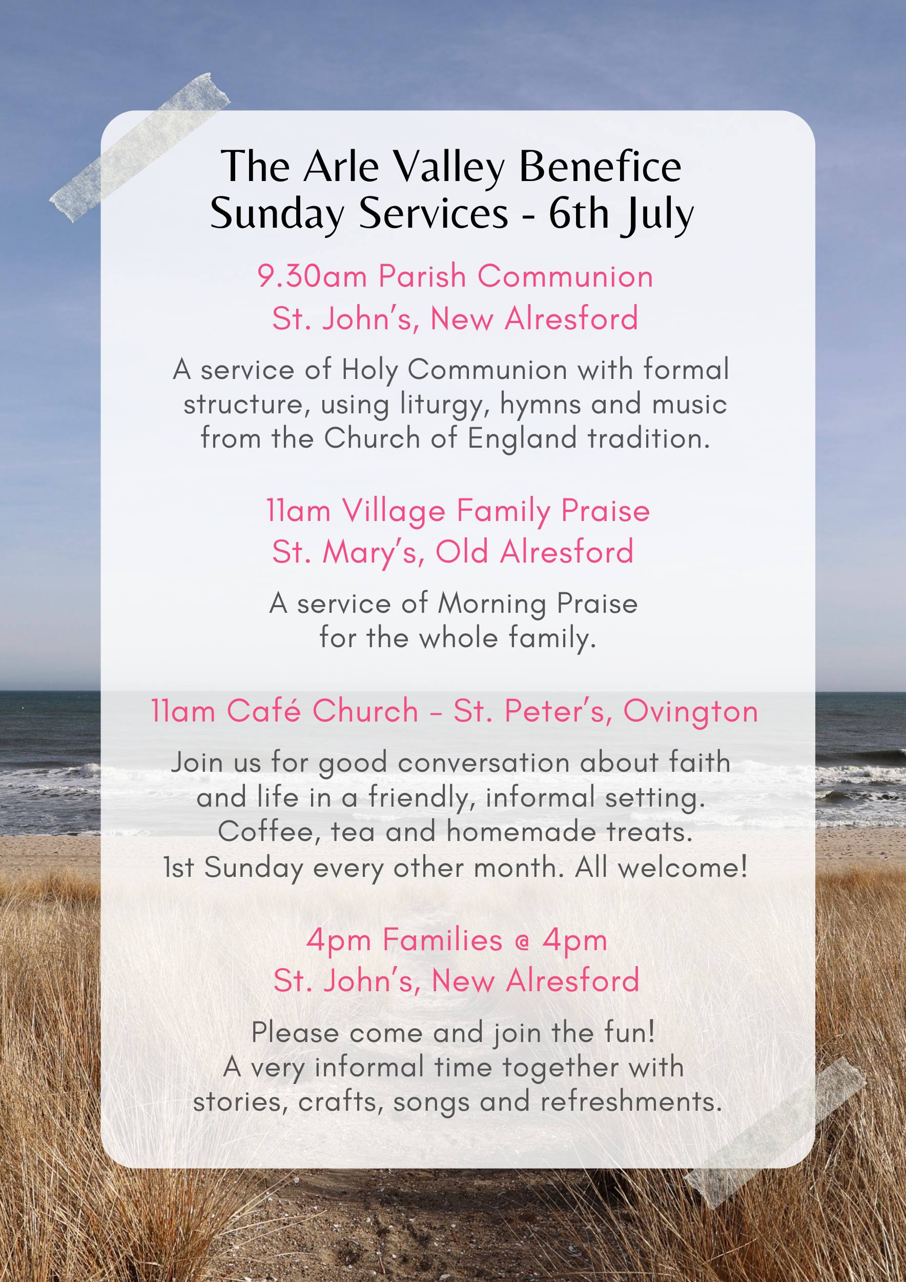 First Sunday (Cafe Church) 202