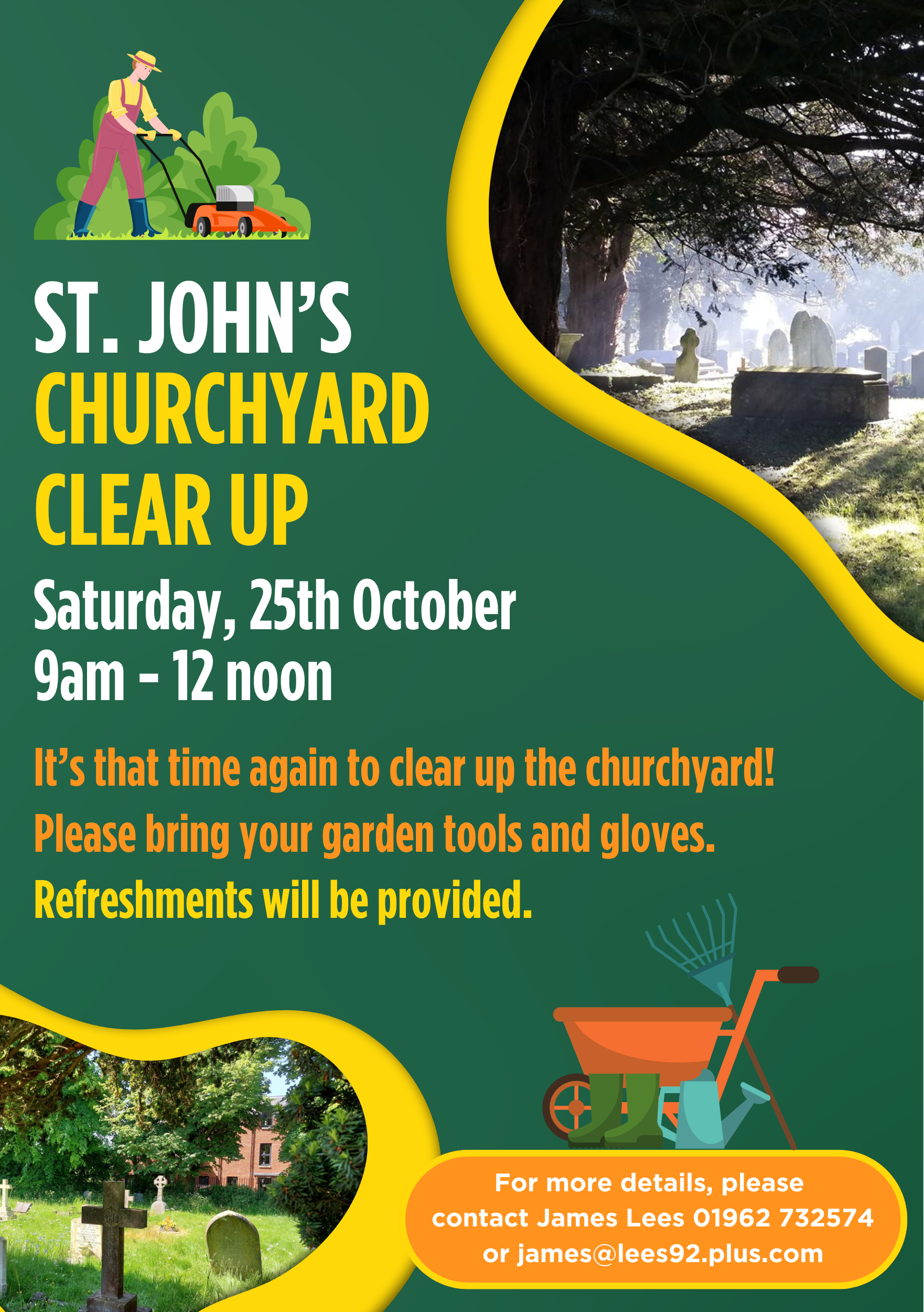 Churchyard Clear Up 2025