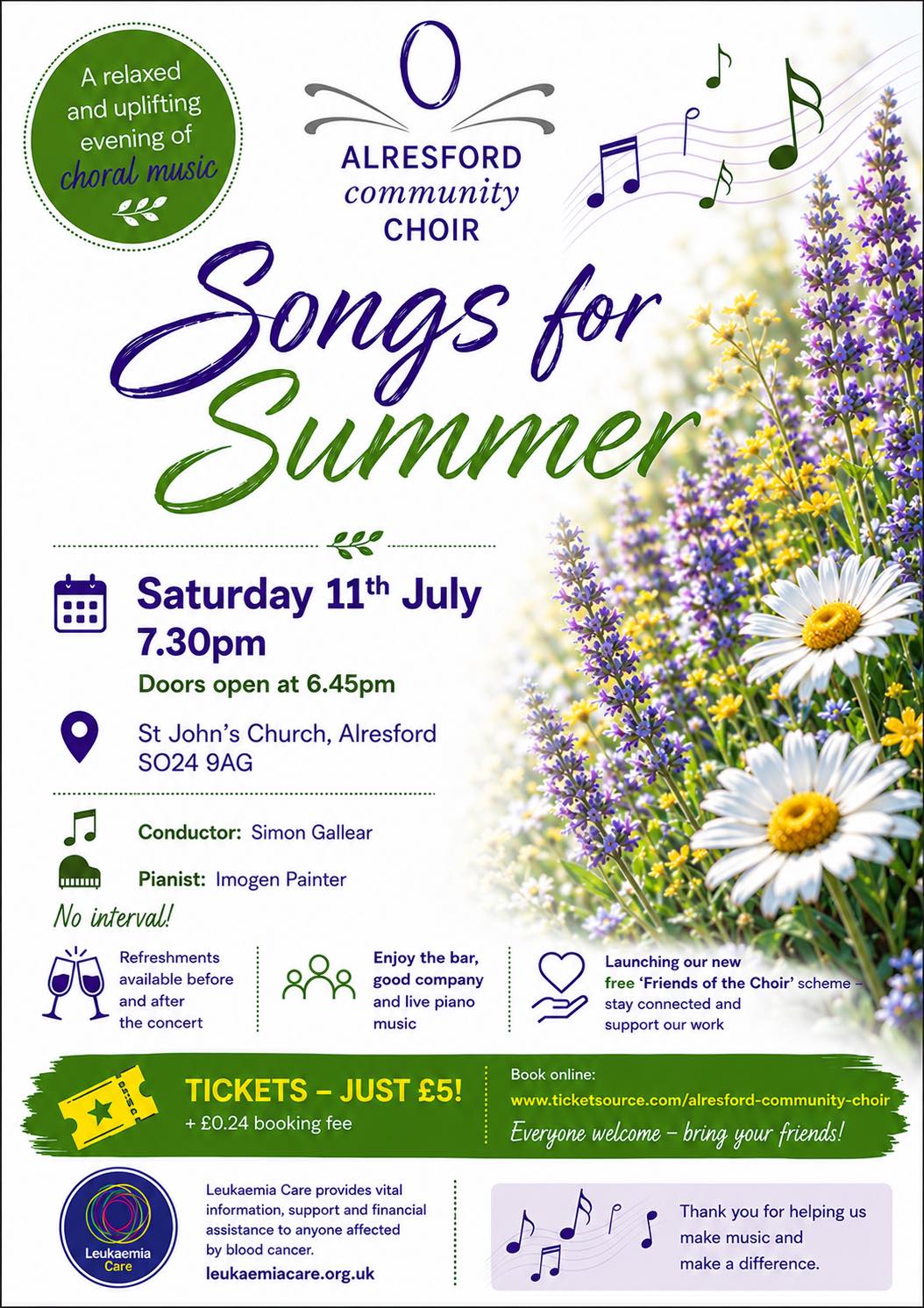 ACC Summer Concert - Songs for Summer