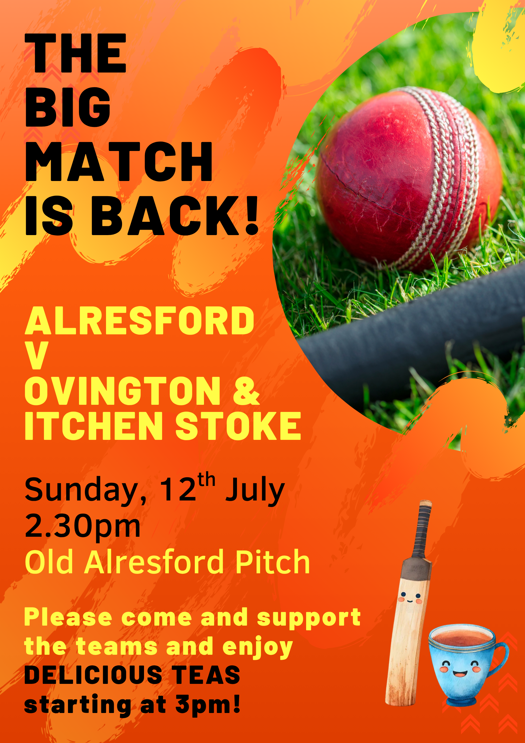 Charity Cricket Match - Alresford v Ovington and Itchen Stoke