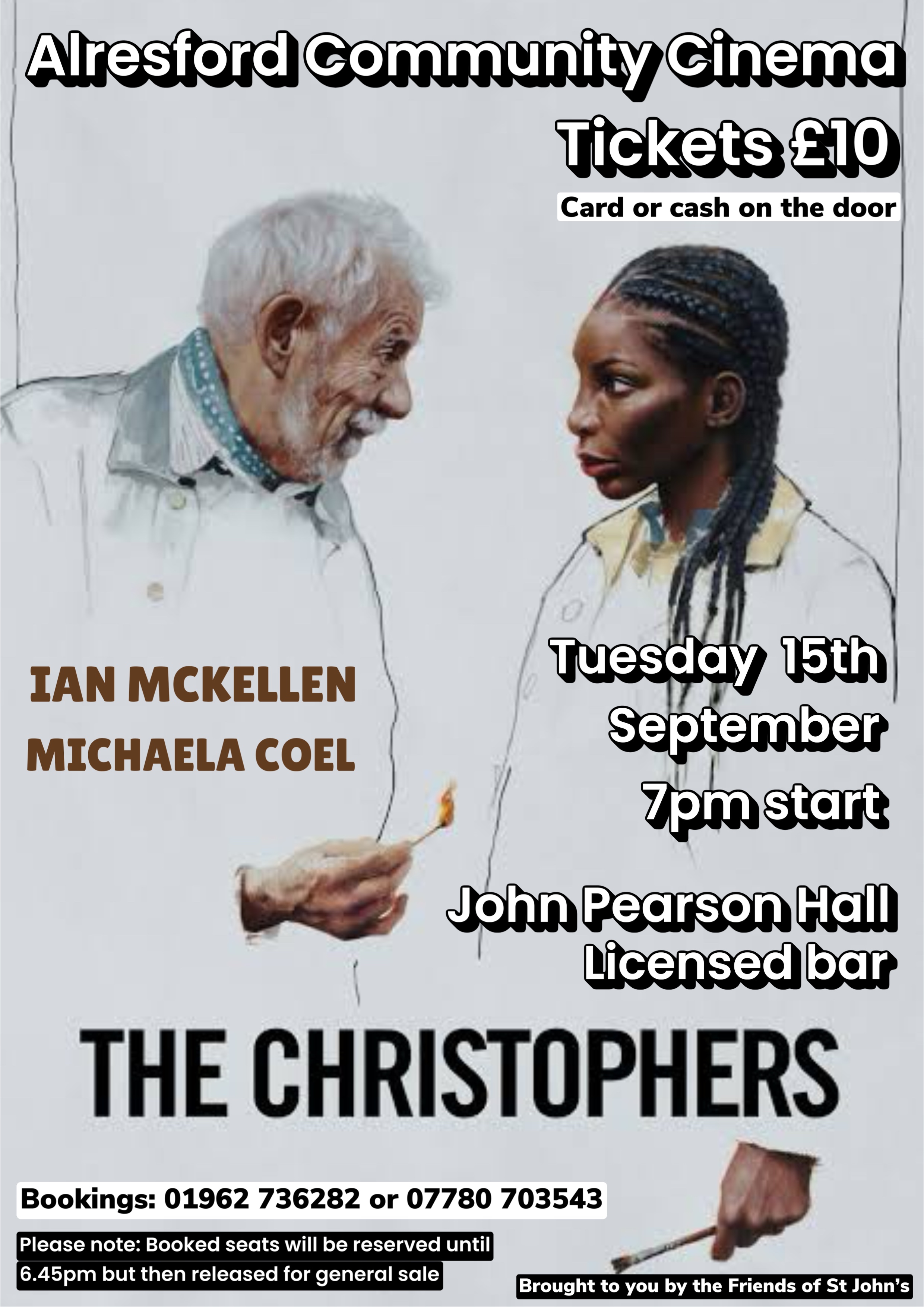 Alresford Community Cinema (FOSJ) - 'The Christophers'